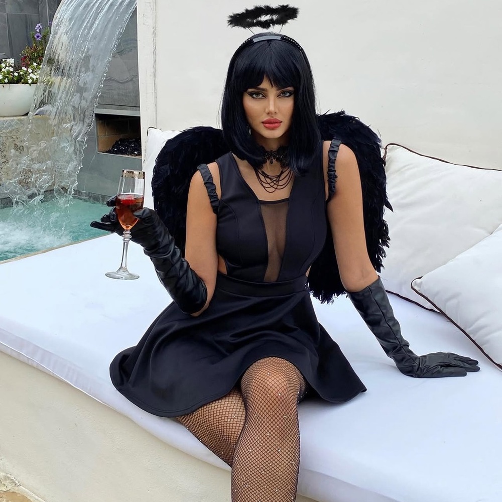 Black Feather dark Angel Wings